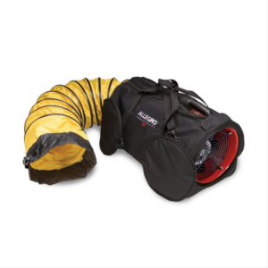12-dc-air-bag-with-ducting.png Extractor- ventilador portátil para operación rápida manga de aire 12 "Air Bag DC para espacios confinados
