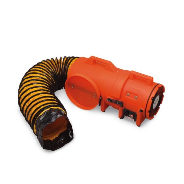 Ventilador con manga 8" Axial AC plástico del ventilador W