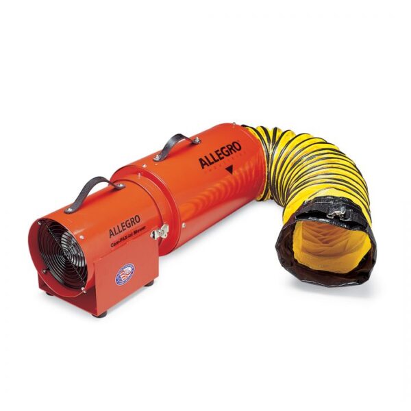 Ventilador industrial móvil 8" Axial DC metal COM-PAX-IAL W
